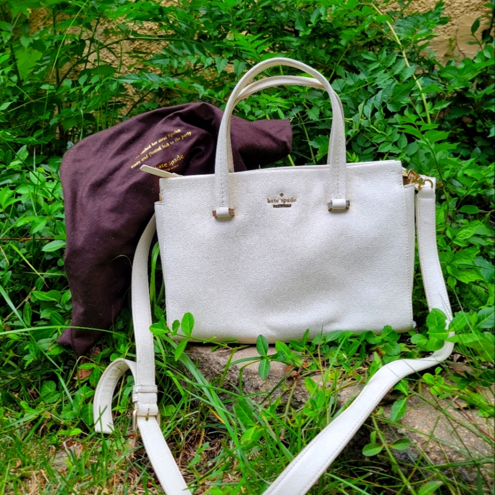 White Kate Spade Bag